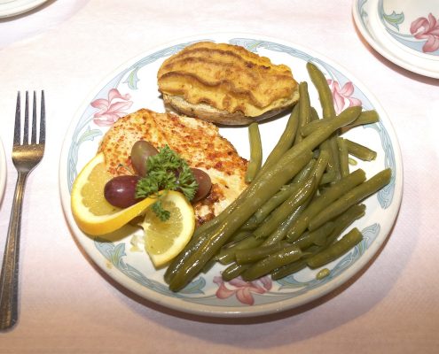 Dining at Victoria Home